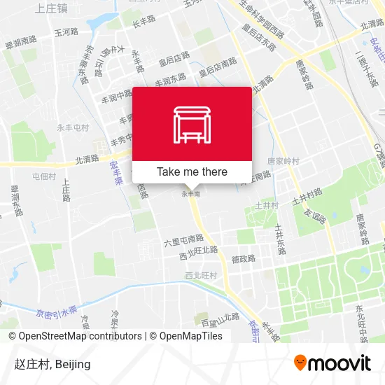赵庄村 map