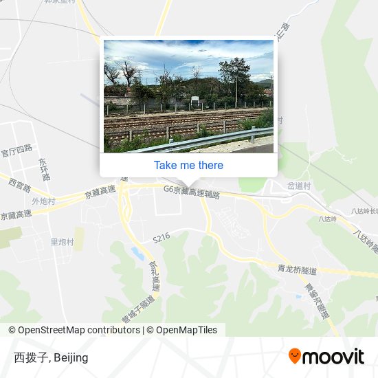 西拨子 map