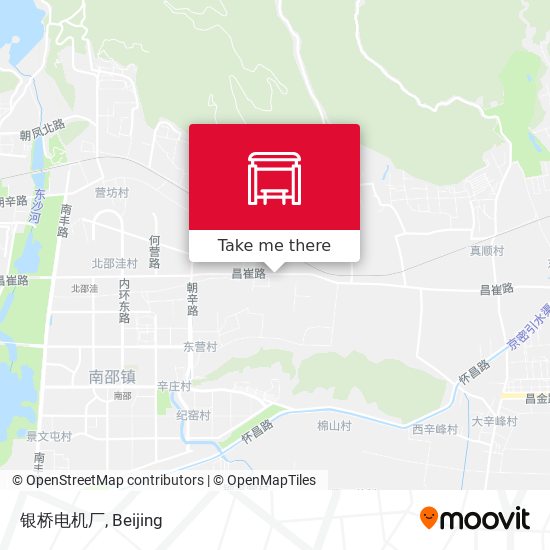 银桥电机厂 map