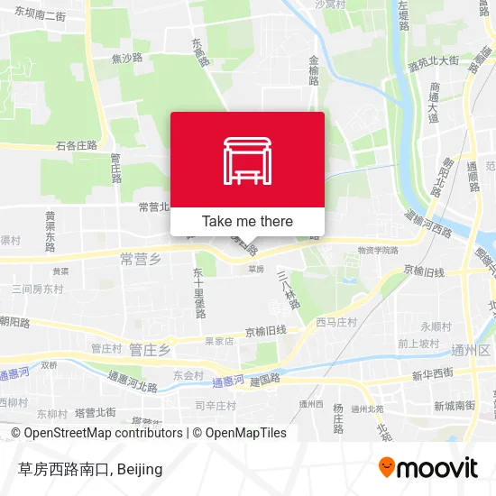草房西路南口 map