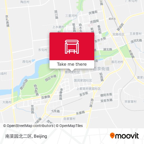南菜园北二区 map