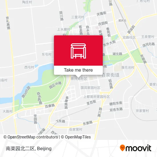 南菜园北二区 map