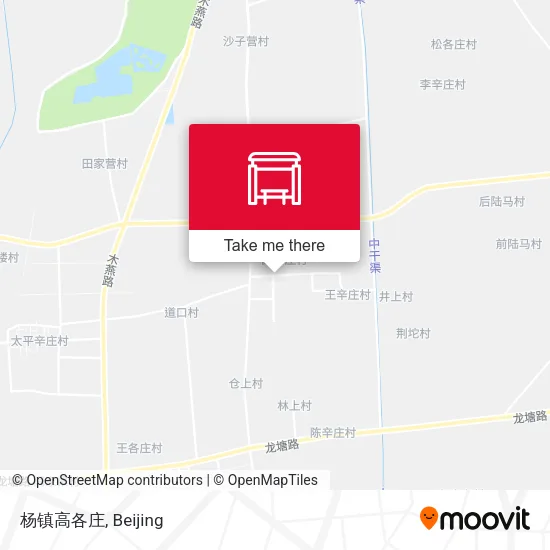 杨镇高各庄 map