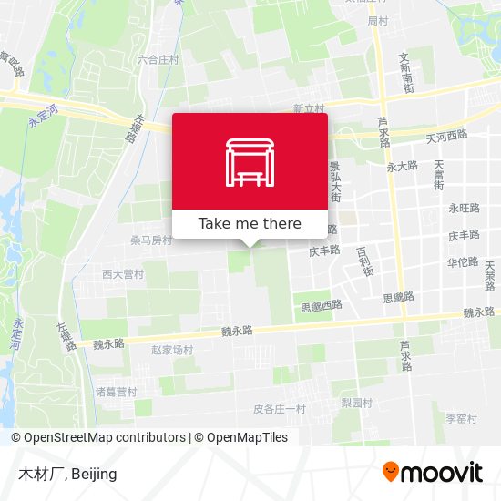 木材厂 map