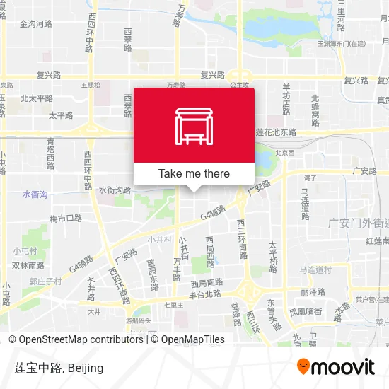 莲宝中路 map
