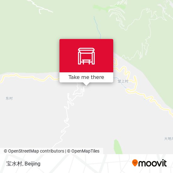 宝水村 map