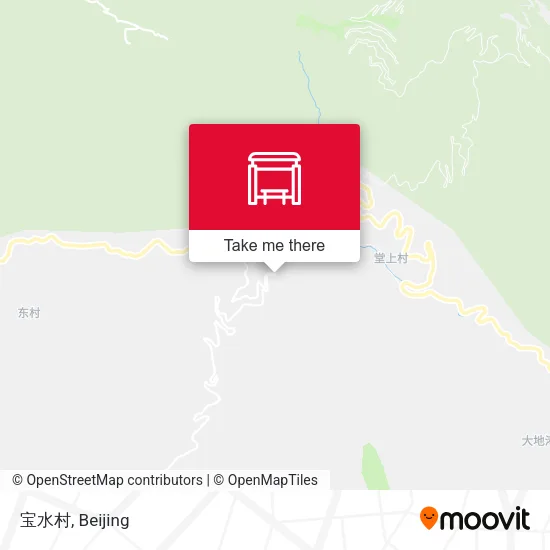 宝水村 map