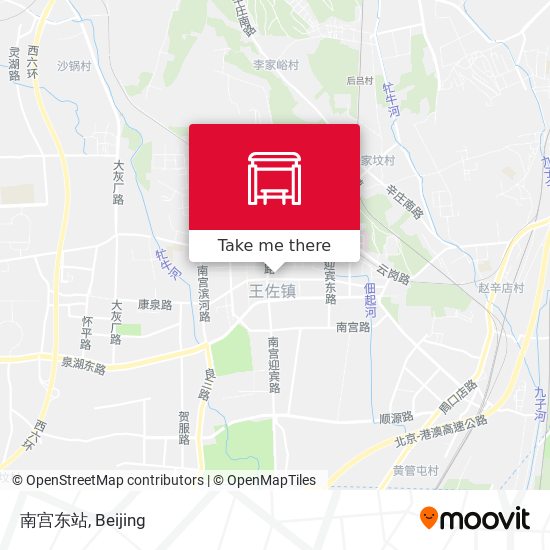 南宫东站 map