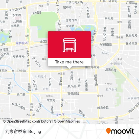 刘家窑桥东 map