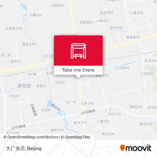 大厂东庄 map