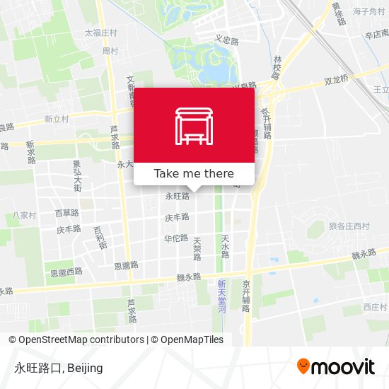 永旺路口 map