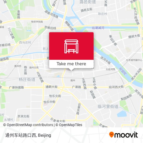 通州车站路口西 map
