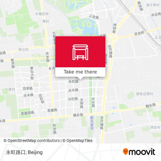 永旺路口 map