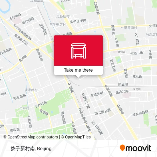 二拨子新村南 map