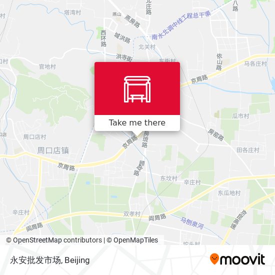 永安批发市场 map