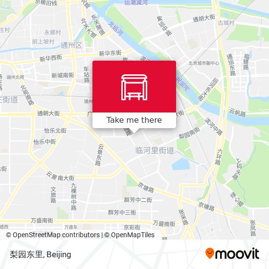 梨园东里 map