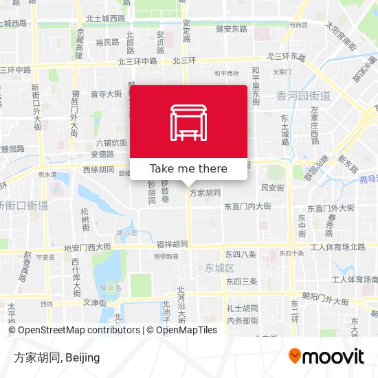 方家胡同 map
