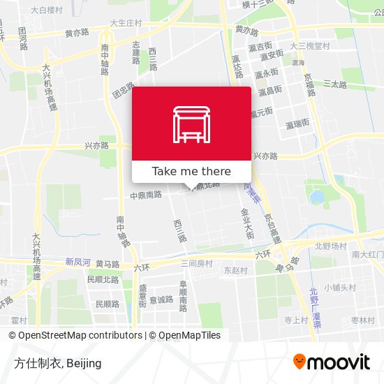 方仕制衣 map