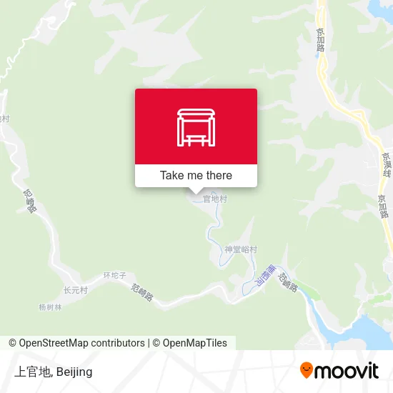 上官地 map