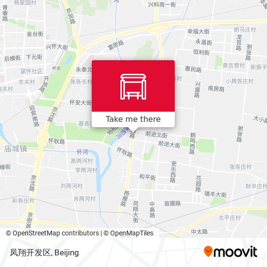 凤翔开发区 map