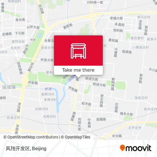 凤翔开发区 map