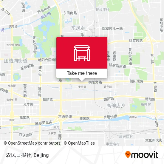 农民日报社 map