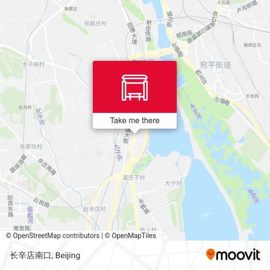 长辛店南口 map