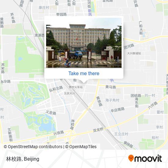 林校路 map