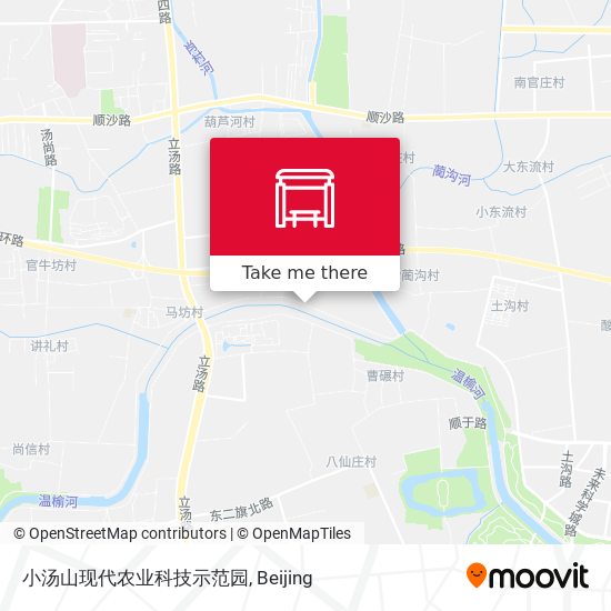 小汤山现代农业科技示范园 map