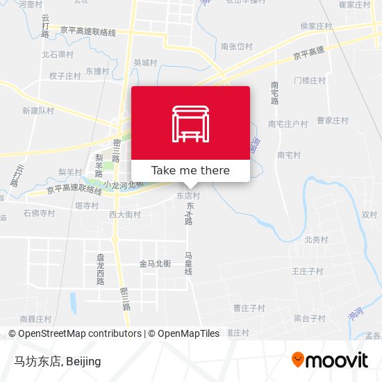 马坊东店 map