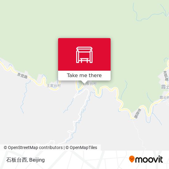 石板台西 map