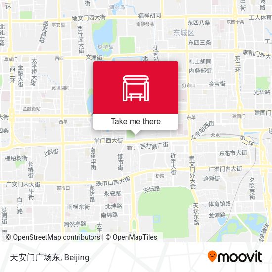 天安门广场东 map