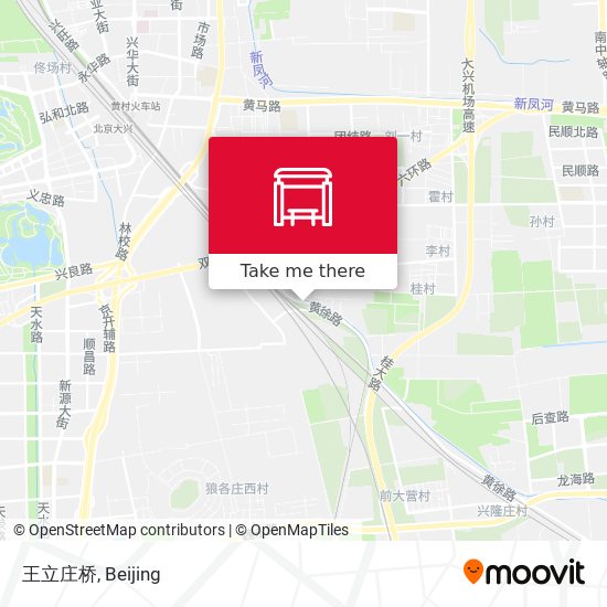 王立庄桥 map