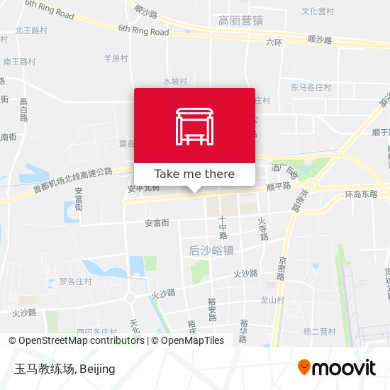 玉马教练场 map