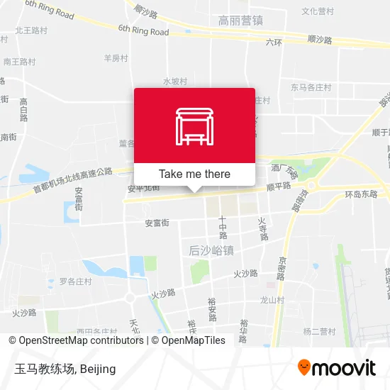 玉马教练场 map
