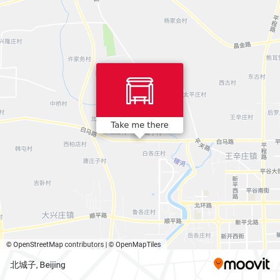 北城子 map