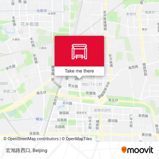 宏旭路西口 map