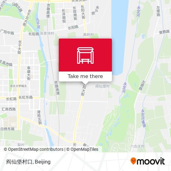 阎仙垡村口 map
