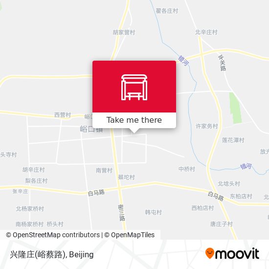 兴隆庄(峪蔡路) map