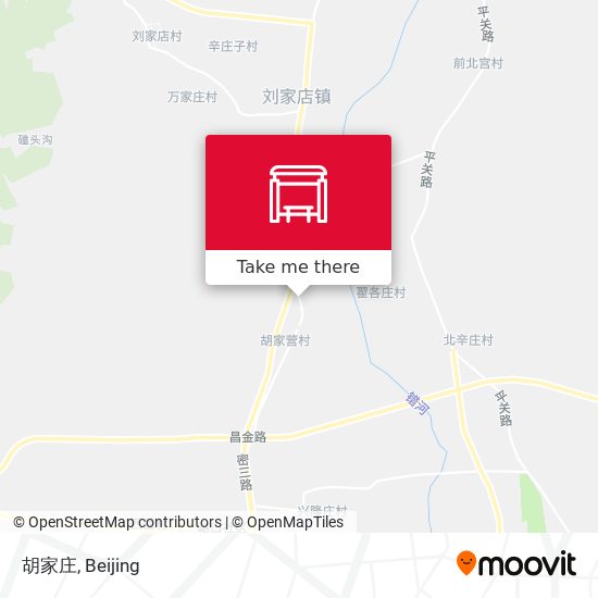 胡家庄 map