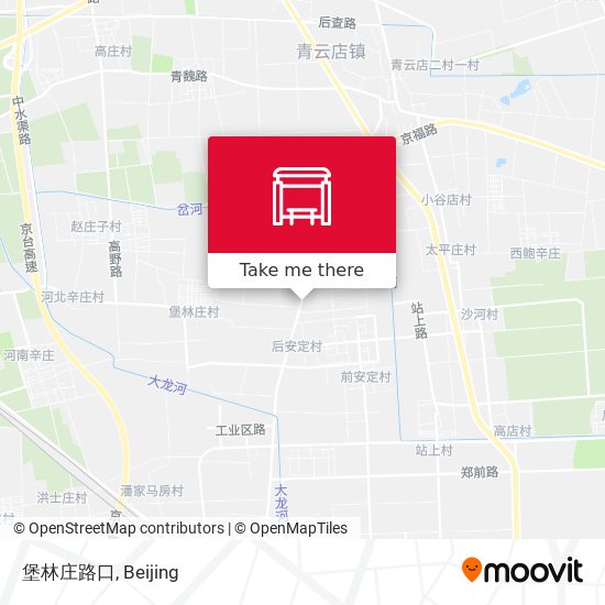 堡林庄路口 map