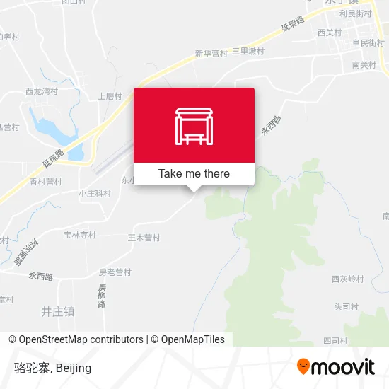 骆驼寨 map