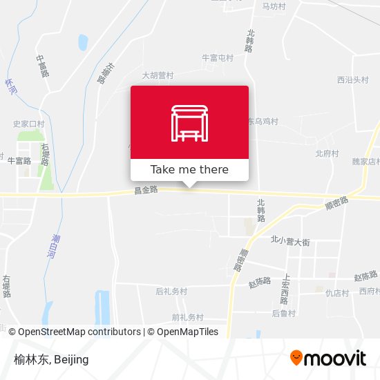 榆林东 map