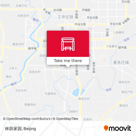 林荫家园 map