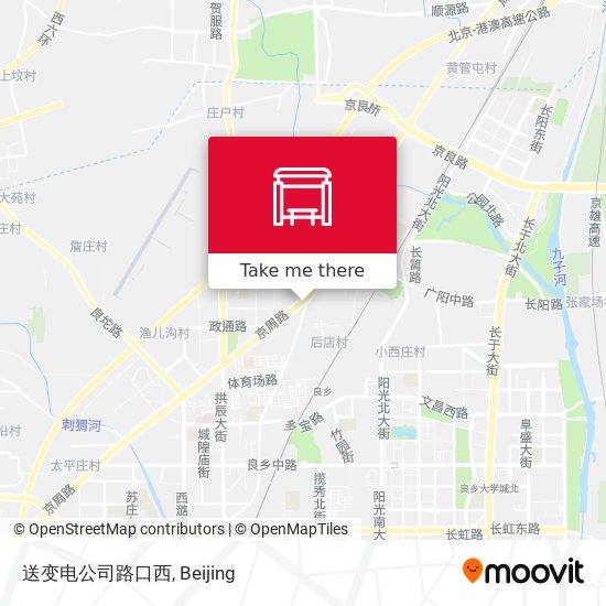 送变电公司路口西 map