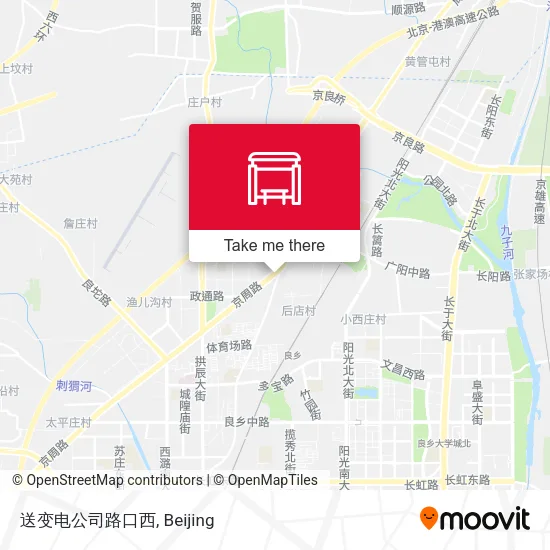送变电公司路口西 map