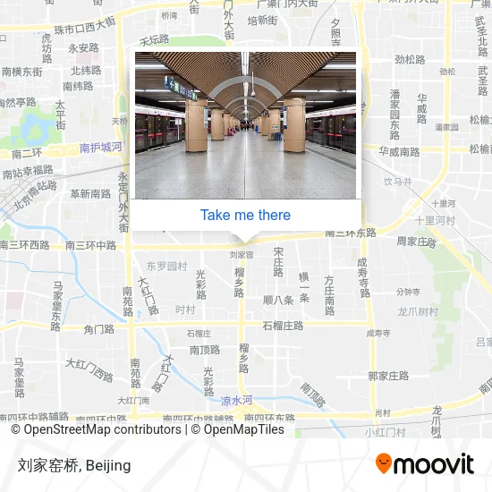 刘家窑桥 map