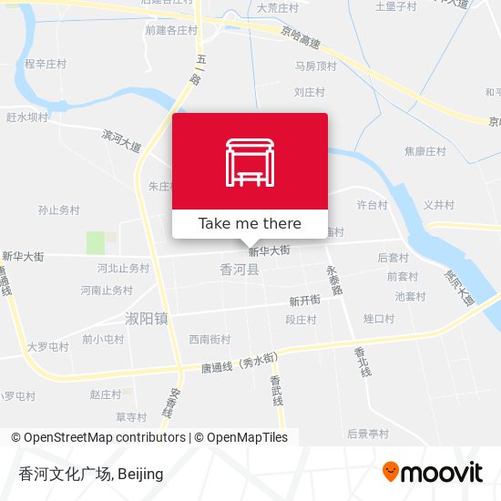 香河文化广场 map