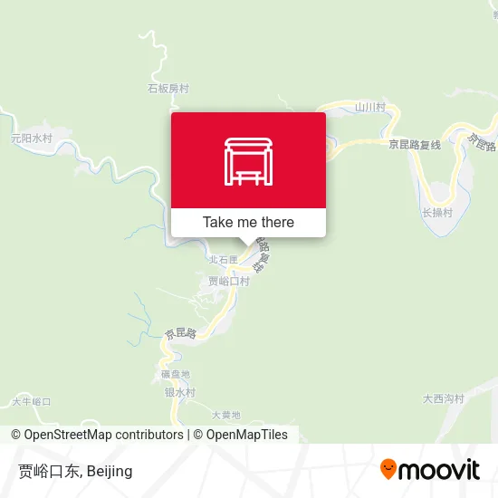 贾峪口东 map
