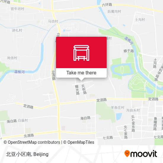 北亚小区南 map